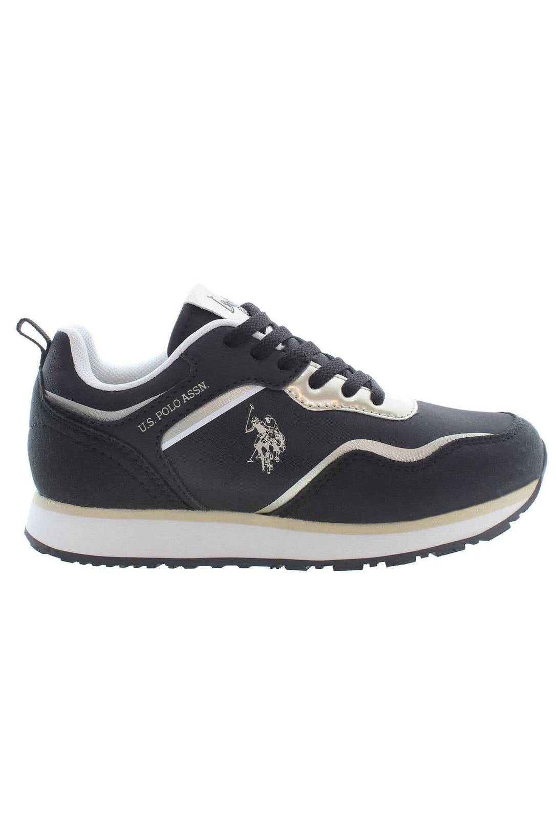 U S Polo Best Price Baskets Garçon Noir - stylesgateway