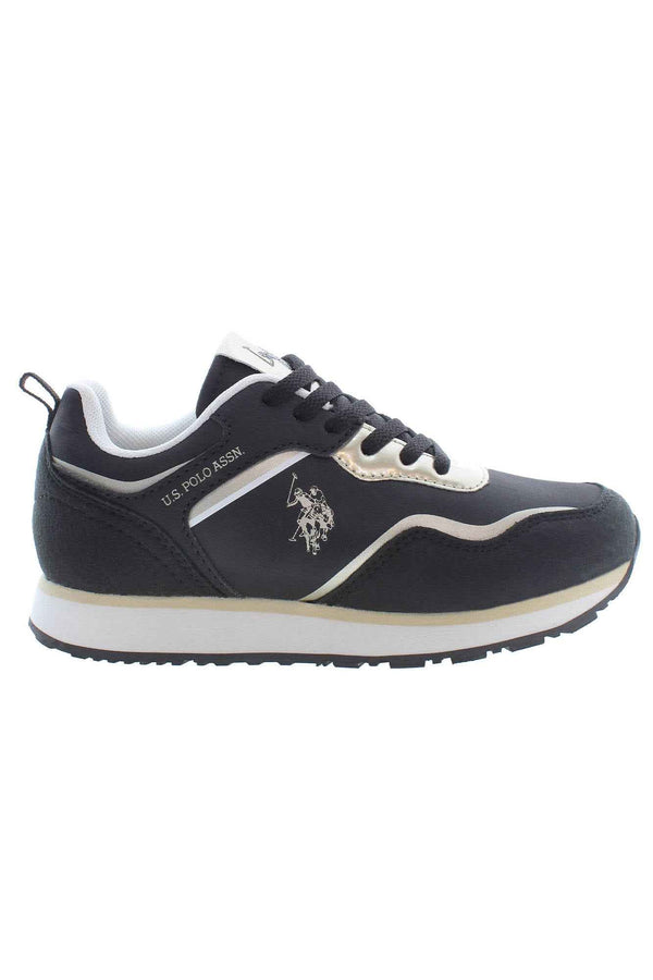 U S Polo Best Price Baskets Garçon Noir - stylesgateway