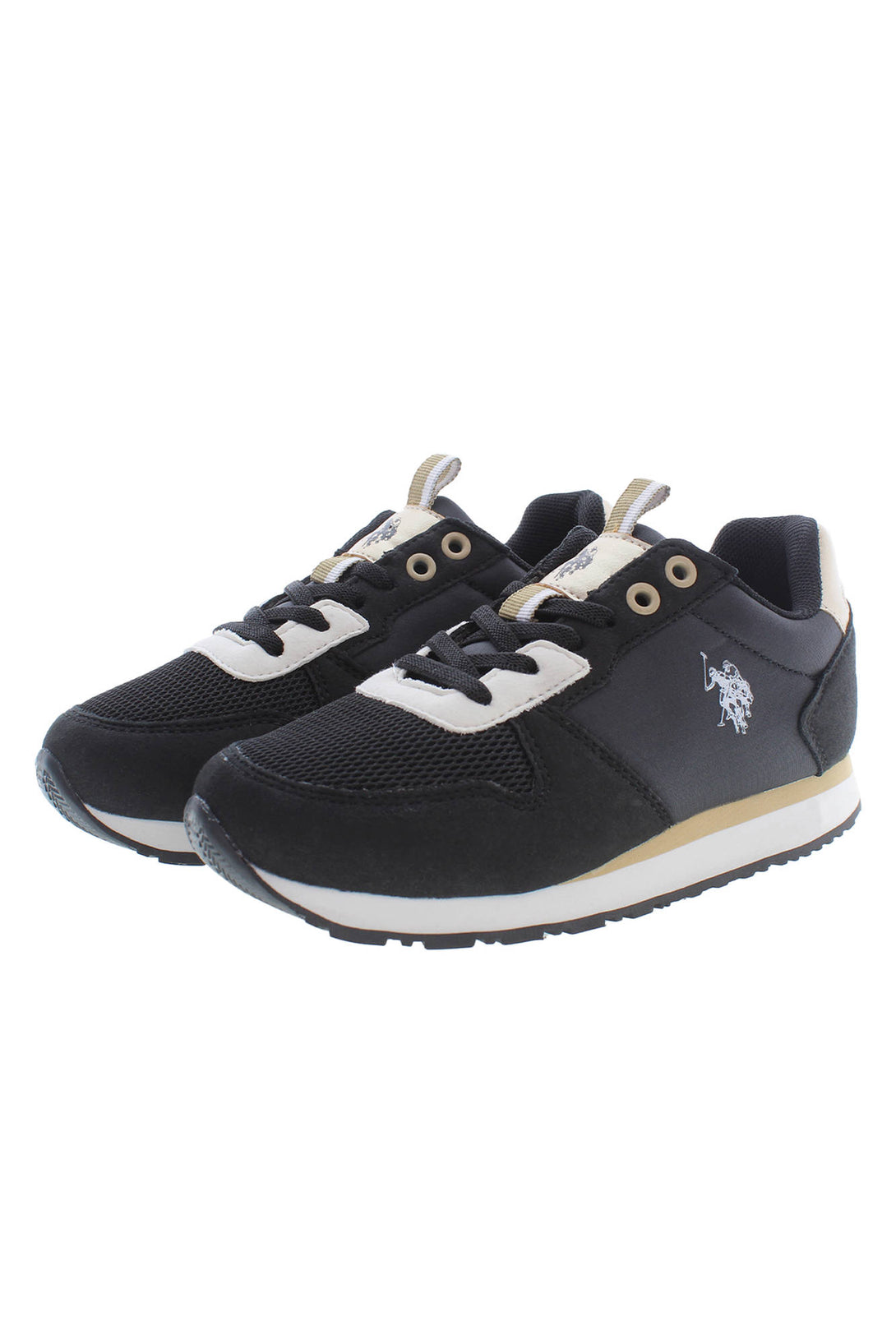 U S Polo Best Price Baskets Garçon Noir - stylesgateway