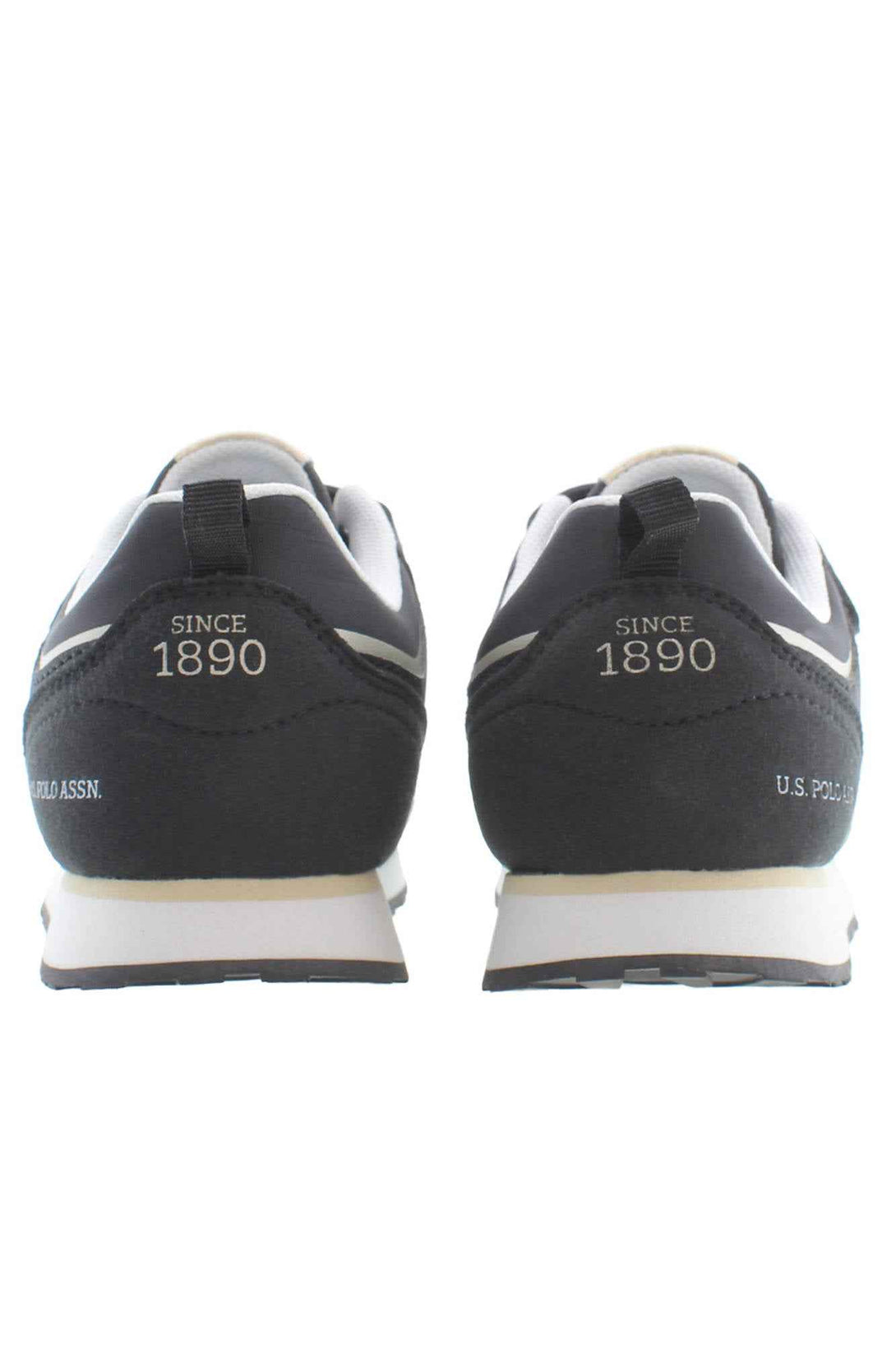 U S Polo Best Price Baskets Garçon Noir - stylesgateway