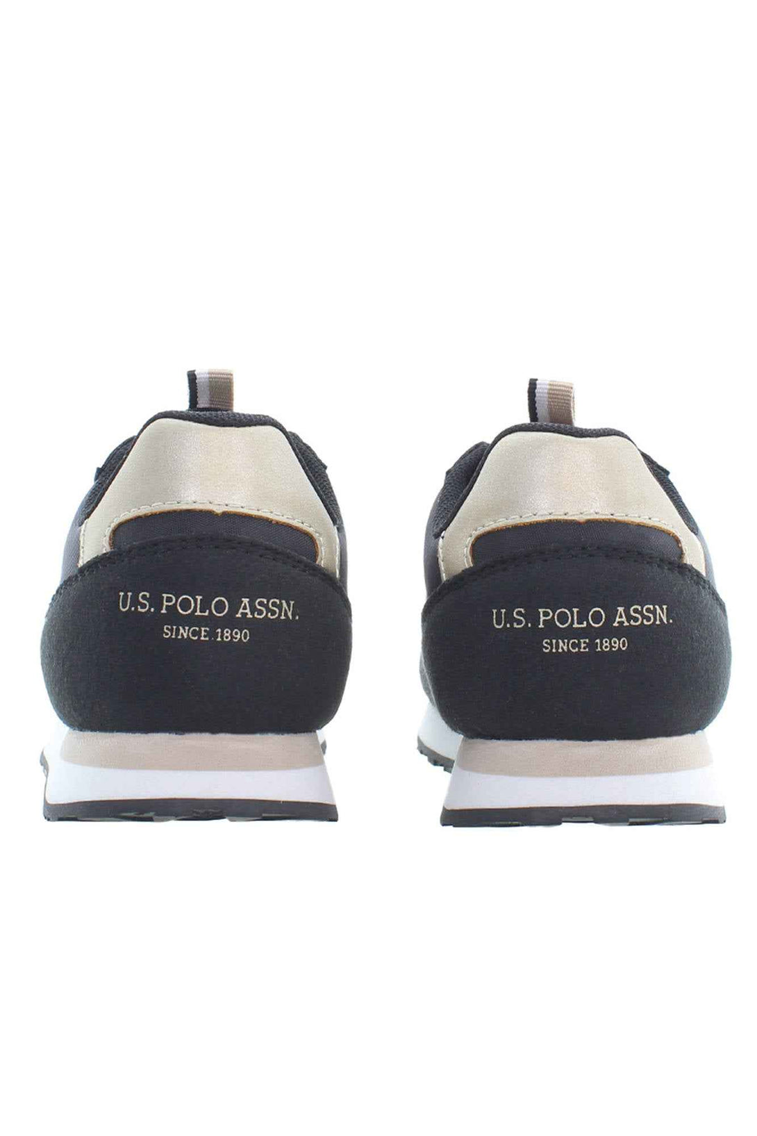 U S Polo Best Price Baskets Garçon Noir - stylesgateway