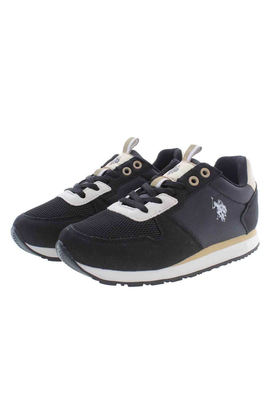U S Polo Best Price Baskets Garçon Noir - stylesgateway