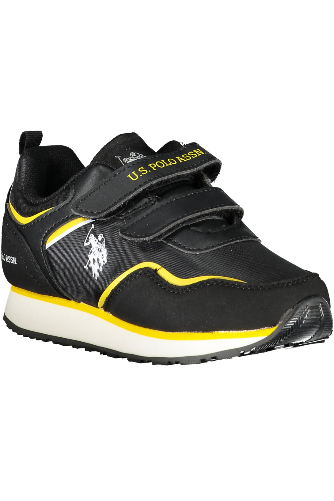 U S Polo Best Price Baskets Garçon Noir - stylesgateway