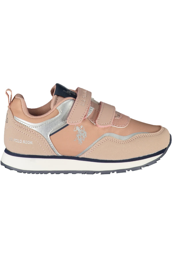 U S Polo Best Price Baskets Garçon Rose - stylesgateway