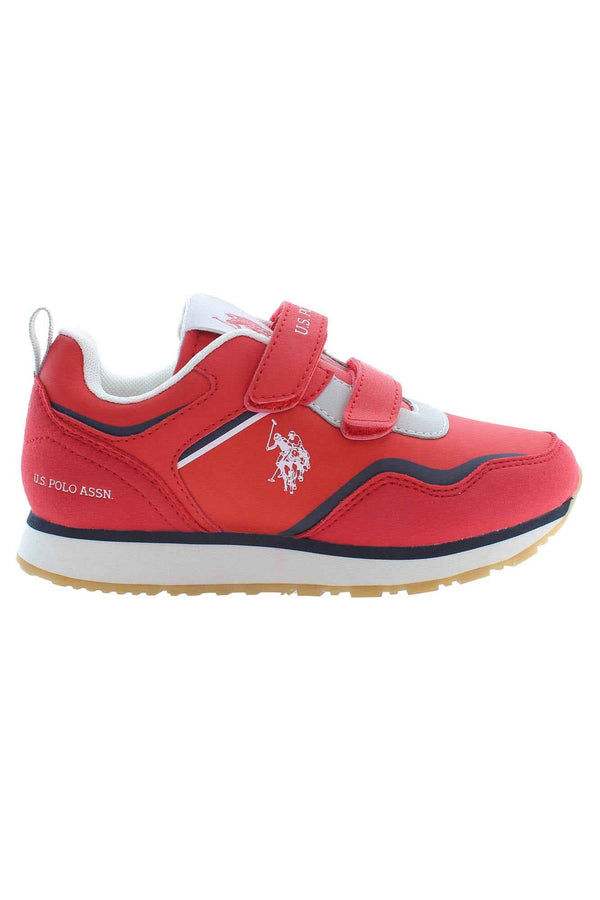 U S Polo Best Price Baskets Garçon Rouge - stylesgateway