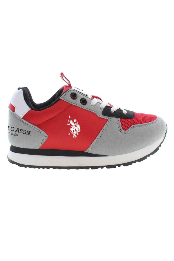 U S Polo Best Price Baskets Garçon Rouge - stylesgateway