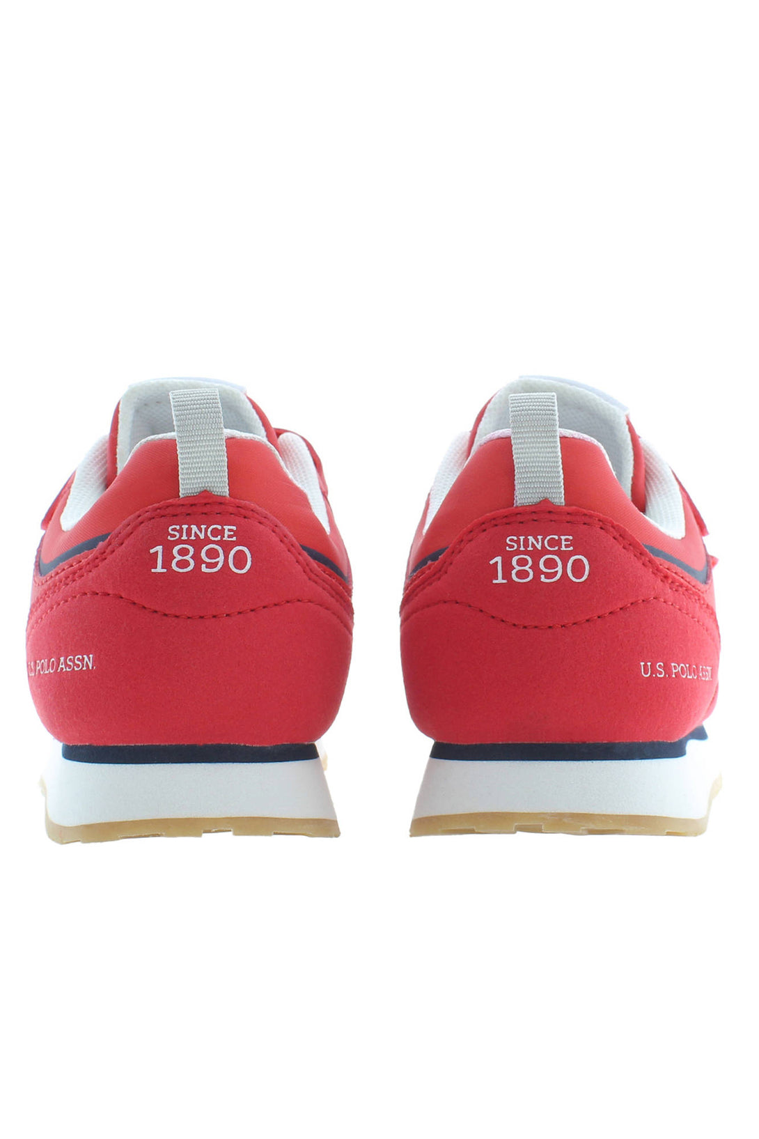 U S Polo Best Price Baskets Garçon Rouge - stylesgateway