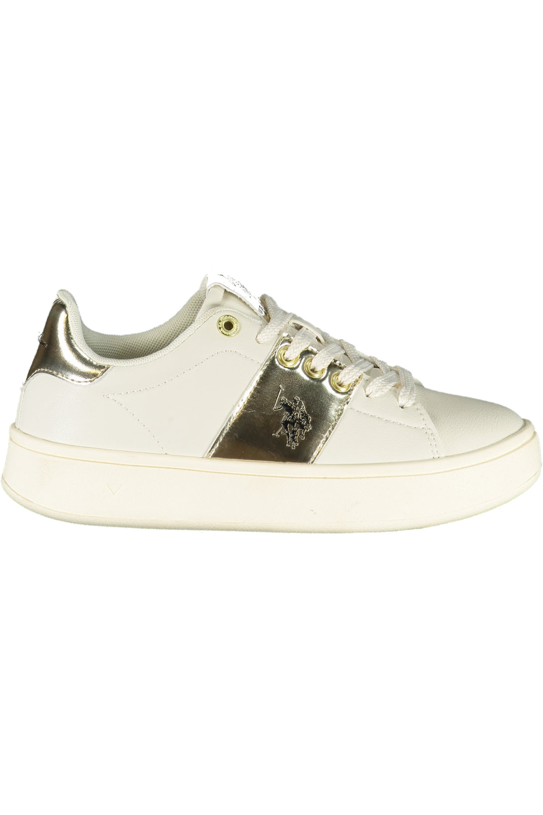 U S Polo Best Price Baskets Femme Beige - stylesgateway
