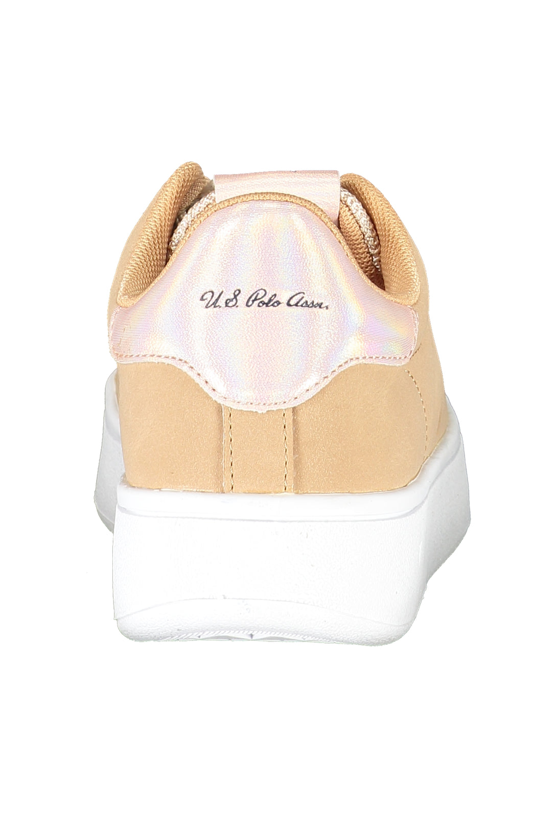 U S Polo Best Price Baskets Femme Beige - stylesgateway