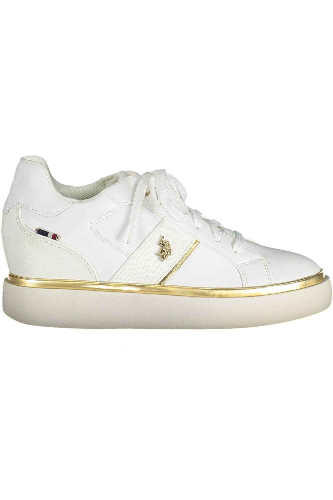 U S Polo Best Price Baskets Femme Blanc - stylesgateway