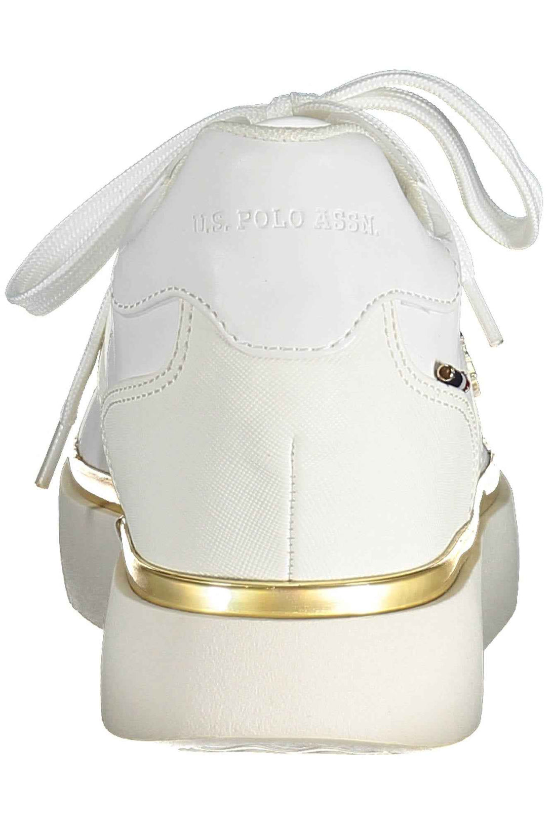 U S Polo Best Price Baskets Femme Blanc - stylesgateway