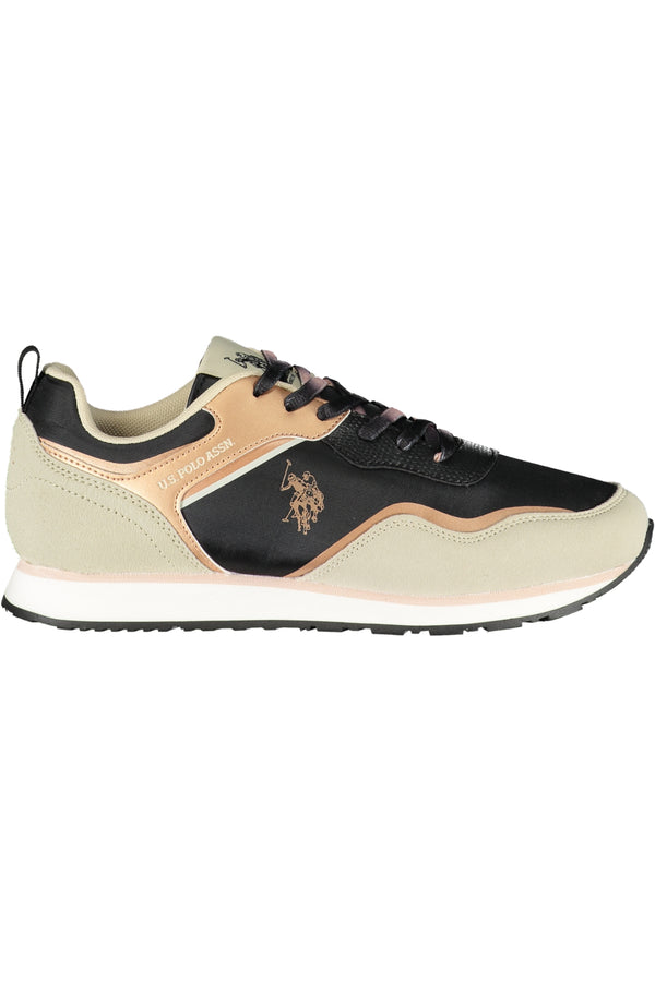U S Polo Best Price Baskets Femme Noir - stylesgateway