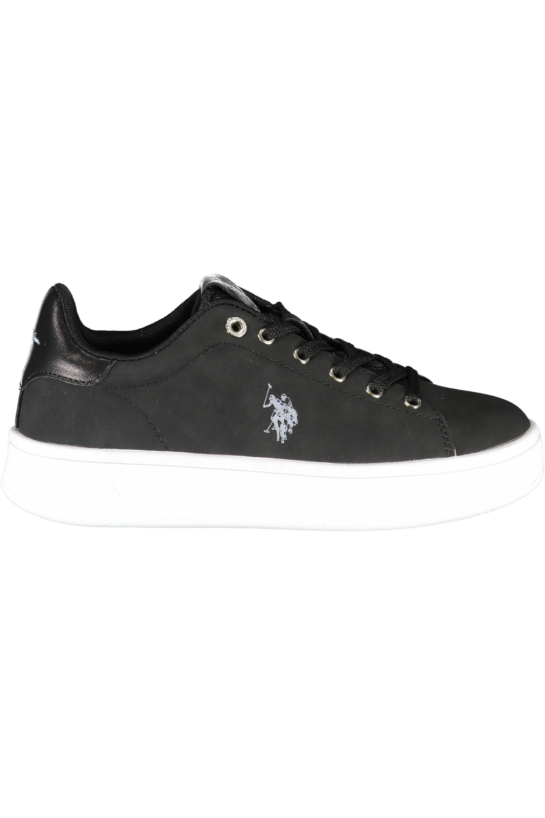 U S Polo Best Price Baskets Femme Noir - stylesgateway