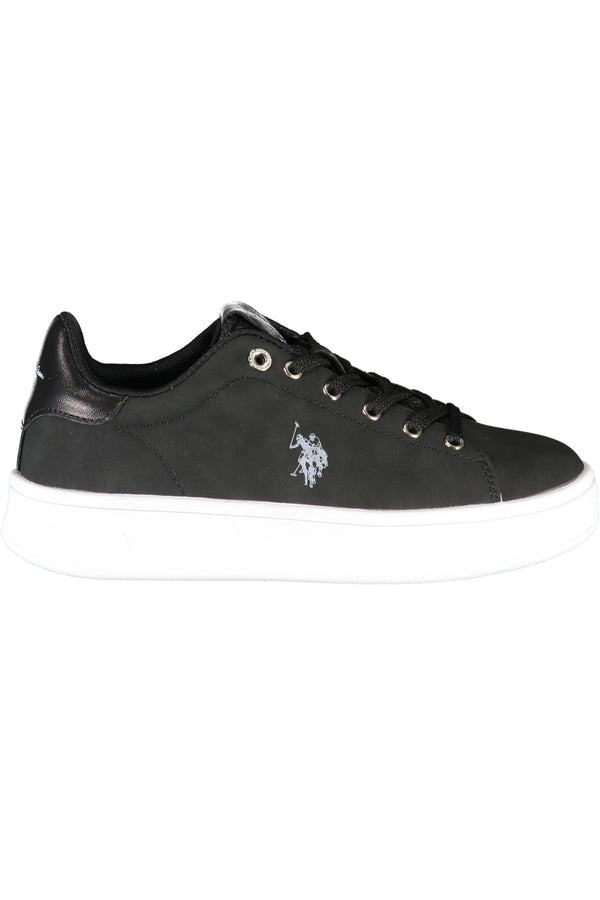 U S Polo Best Price Baskets Femme Noir - stylesgateway