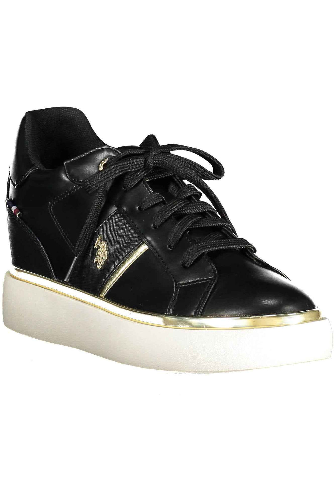 U S Polo Best Price Baskets Femme Noir - stylesgateway