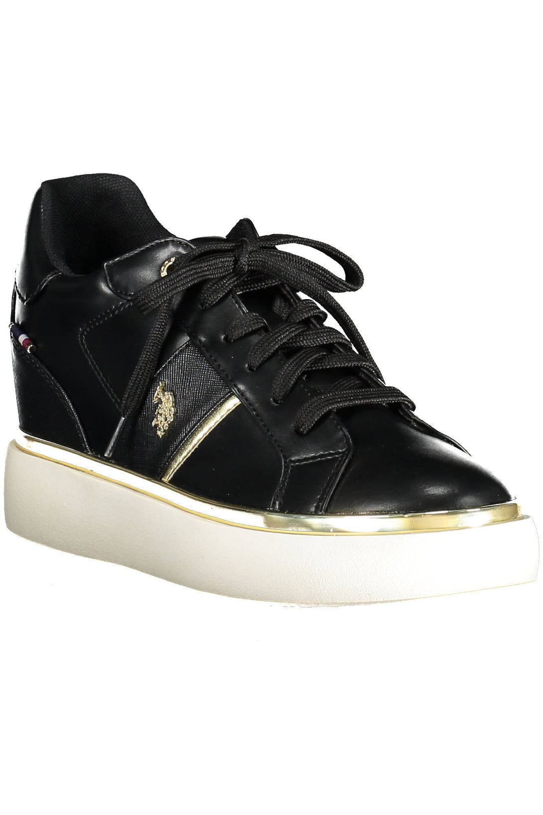 U S Polo Best Price Baskets Femme Noir - stylesgateway