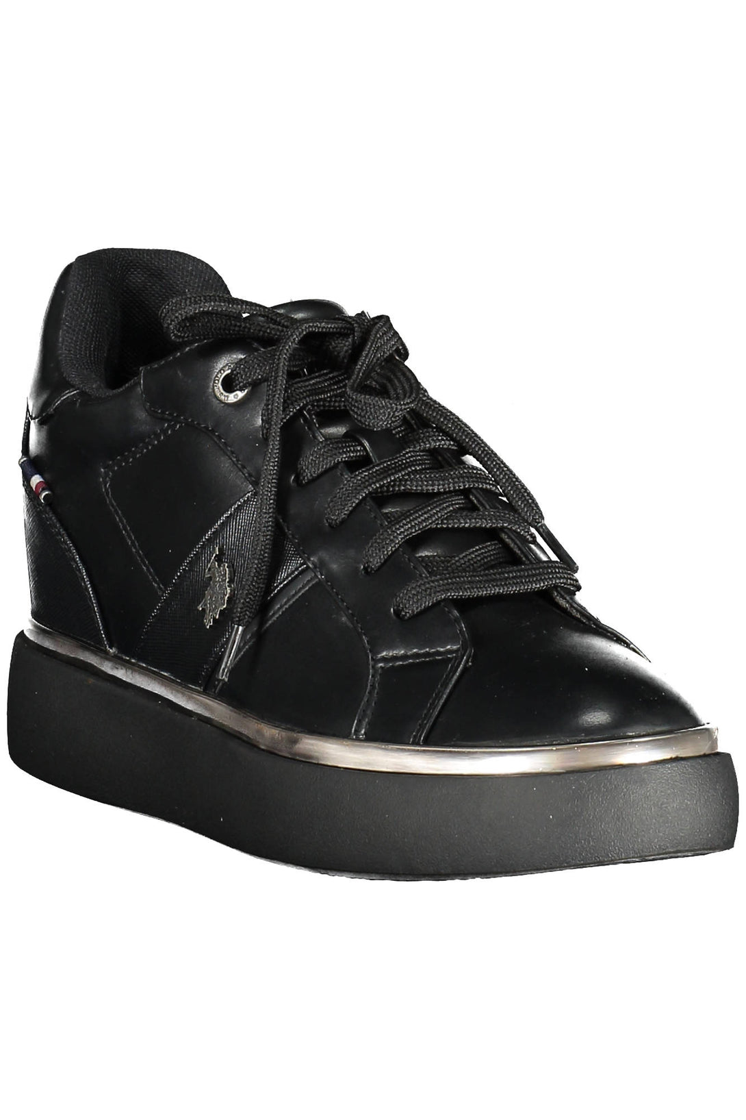 U S Polo Best Price Baskets Femme Noir - stylesgateway
