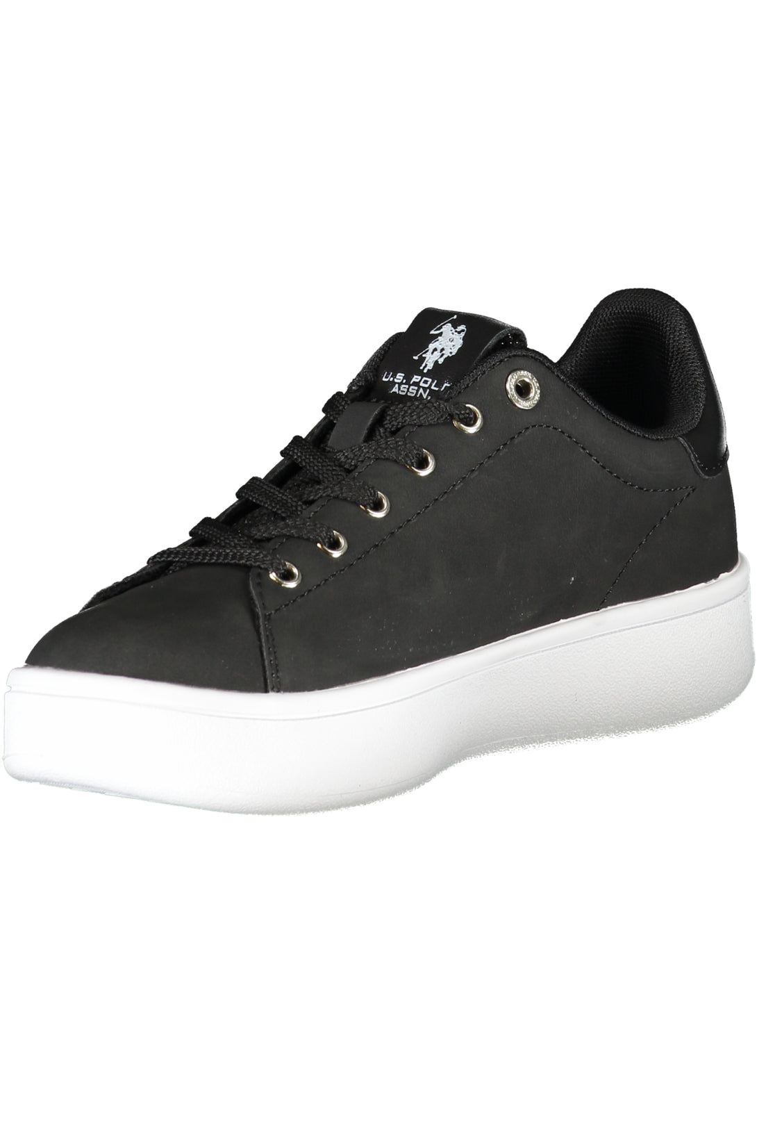 U S Polo Best Price Baskets Femme Noir - stylesgateway