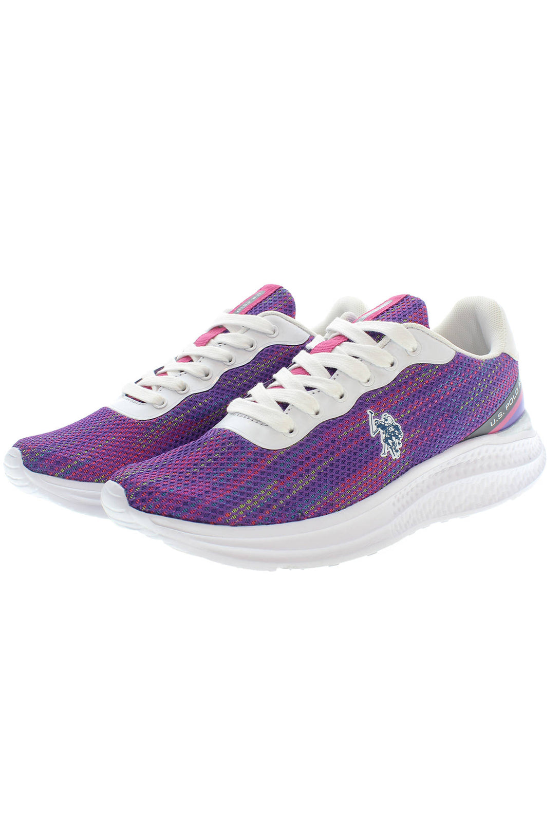U S Polo Best Price Baskets Femme Violet - stylesgateway