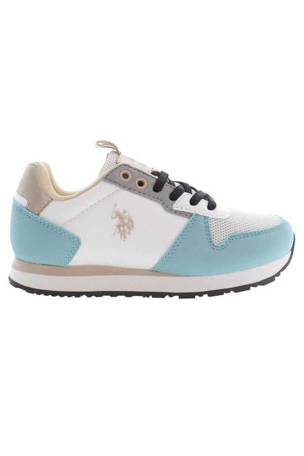 U S Polo Best Price Baskets Femme Bleu Ciel - stylesgateway