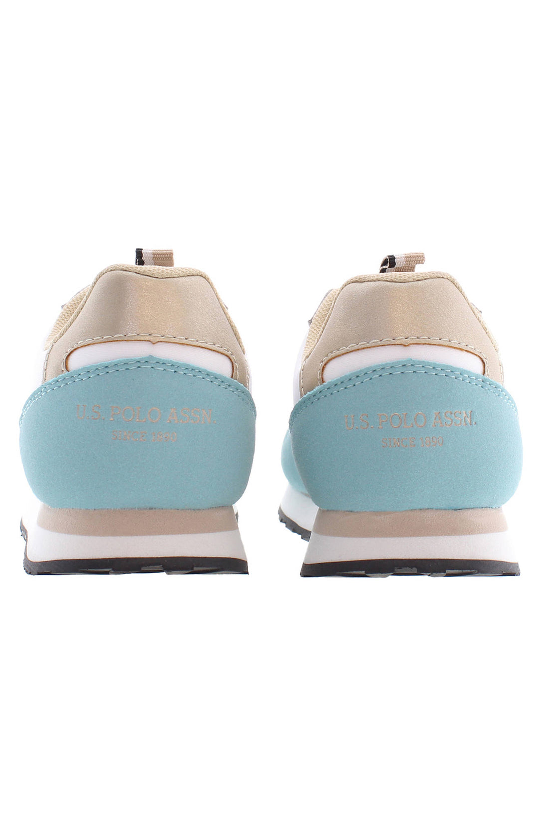 U S Polo Best Price Baskets Fille Bleu Ciel - stylesgateway