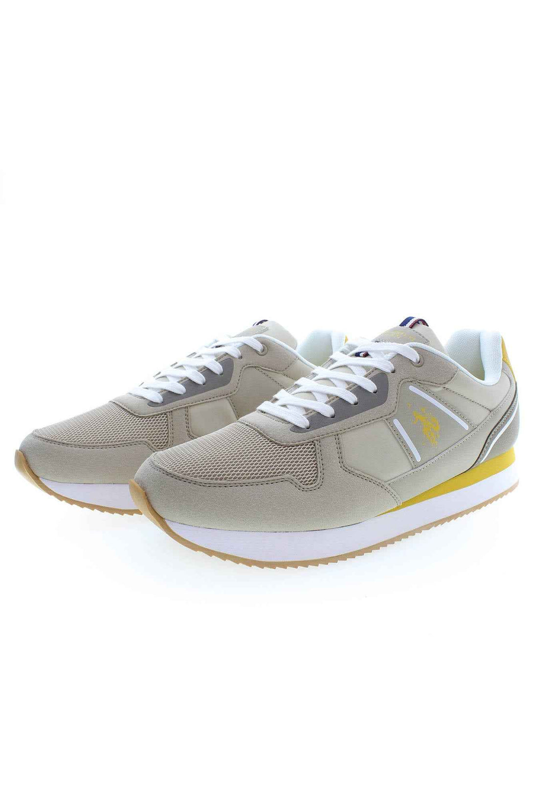 U S Polo Best Price Baskets Homme Beige - stylesgateway