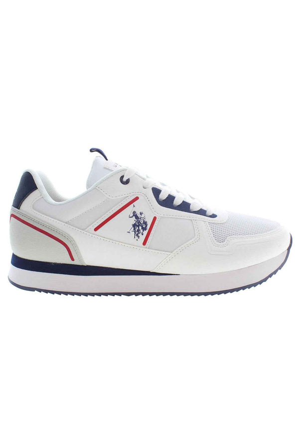 U S Polo Best Price Baskets Homme Blanc - stylesgateway
