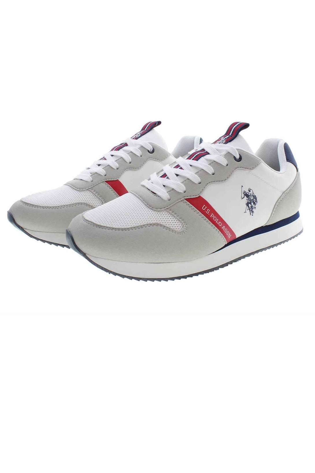 U S Polo Best Price Baskets Homme Blanc - stylesgateway