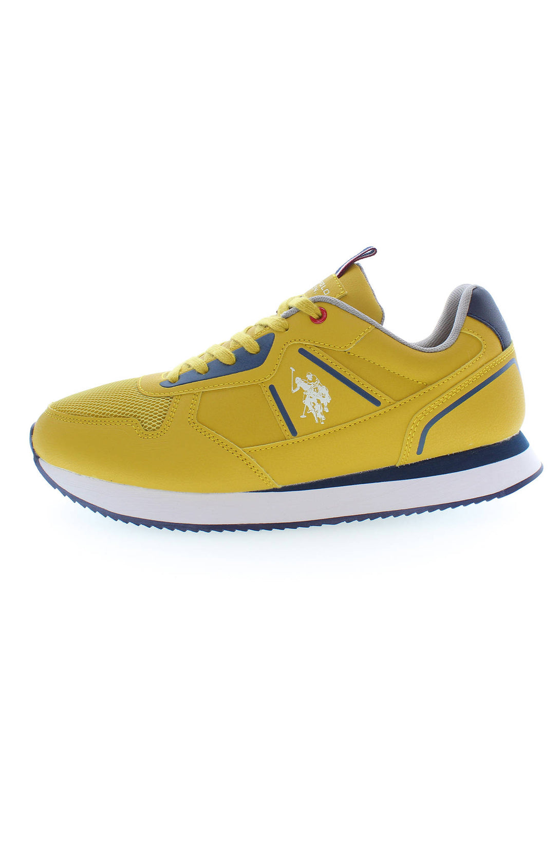 U S Polo Best Price Baskets Homme Jaune - stylesgateway