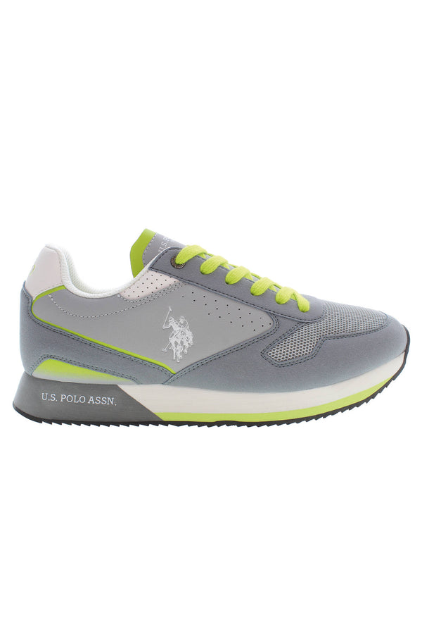 U S Polo Best Price Baskets Homme Gris - stylesgateway