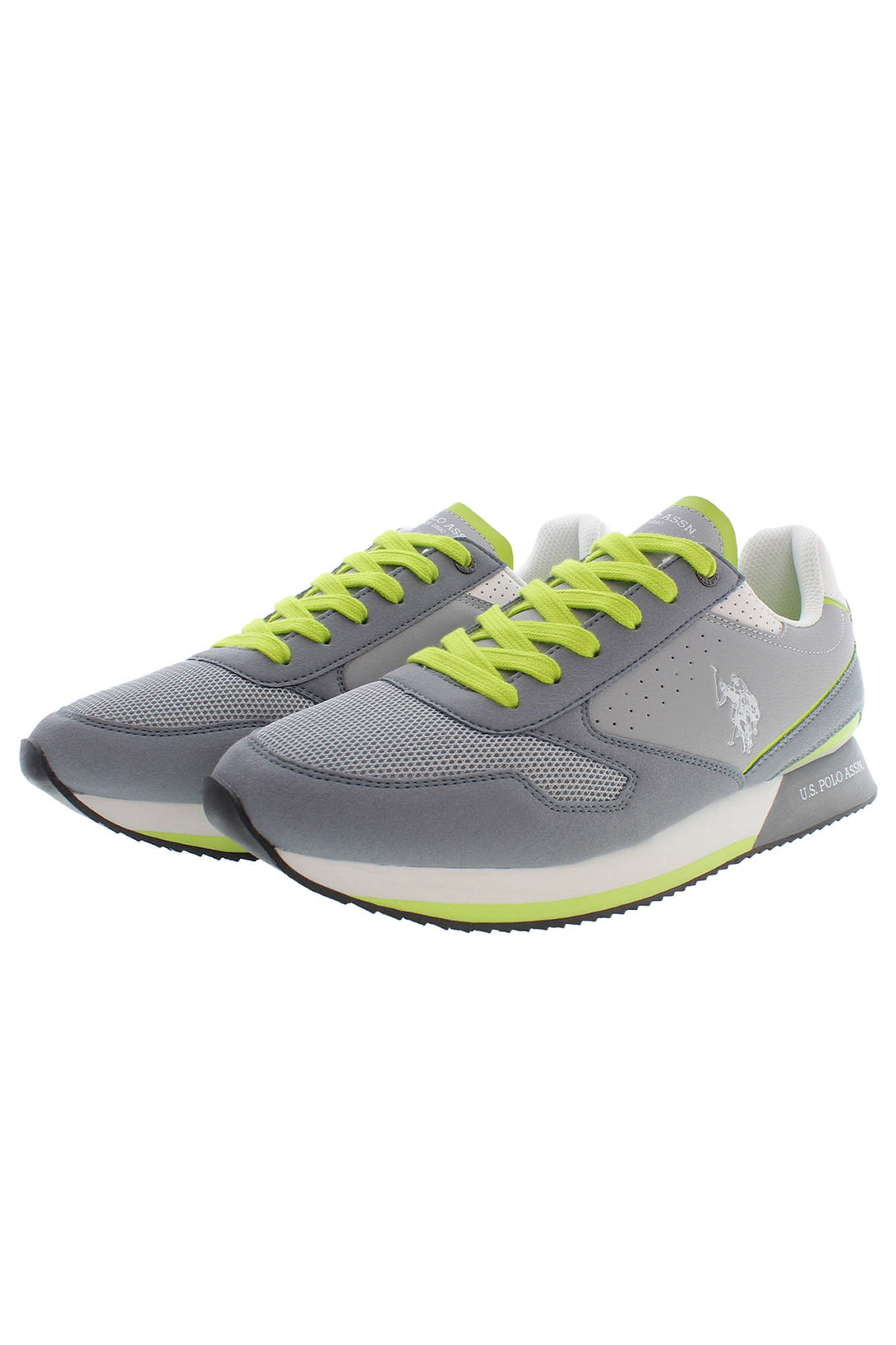 U S Polo Best Price Baskets Homme Gris - stylesgateway