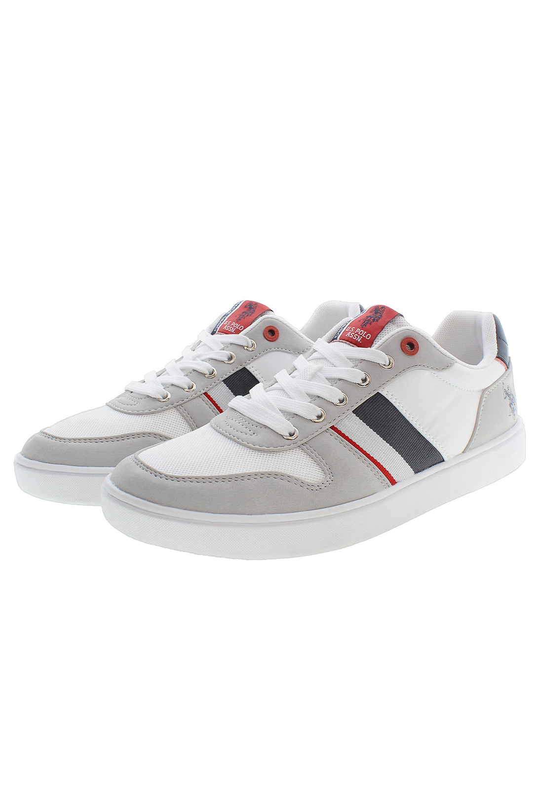 U S Polo Best Price Baskets Homme Gris - stylesgateway