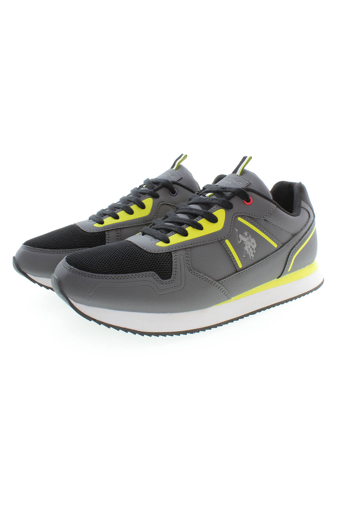 U S Polo Best Price Baskets Homme Gris - stylesgateway