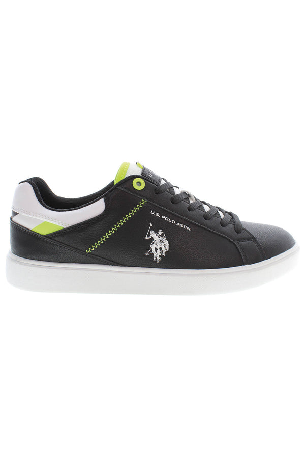 U S Polo Best Price Baskets Homme Noir - stylesgateway