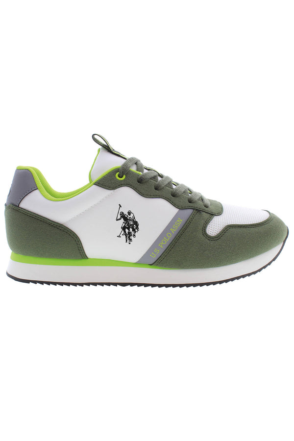 U S Polo Best Price Baskets Homme Vert - stylesgateway
