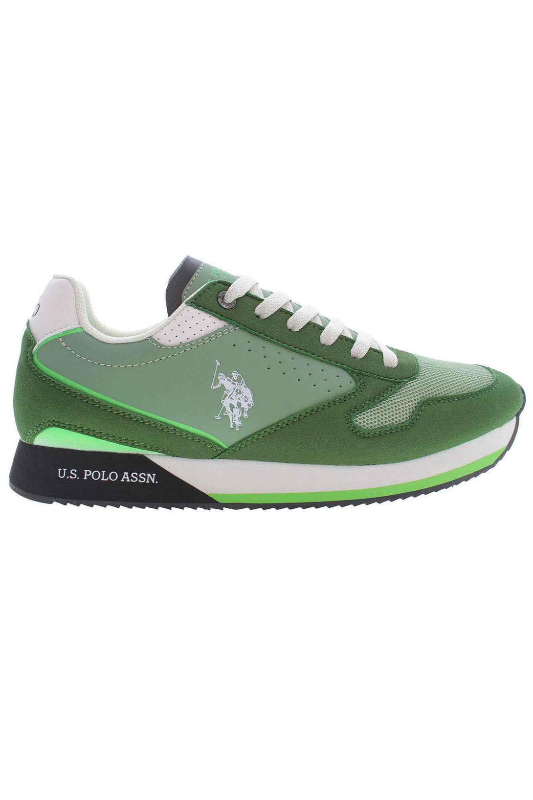 U S Polo Best Price Baskets Homme Vert - stylesgateway