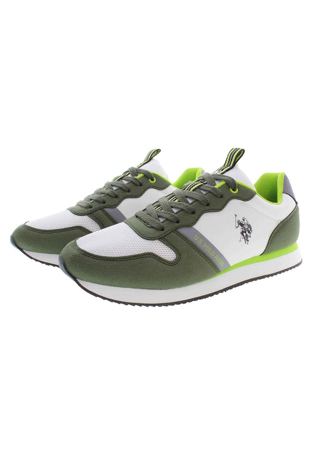 U S Polo Best Price Baskets Homme Vert - stylesgateway