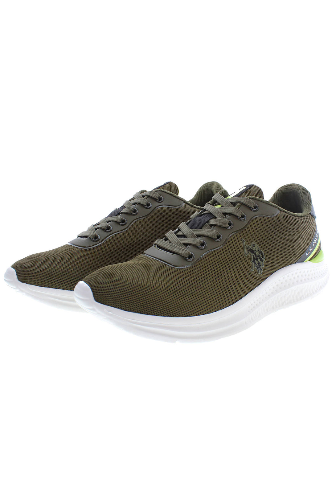 U S Polo Best Price Baskets Homme Vert - stylesgateway