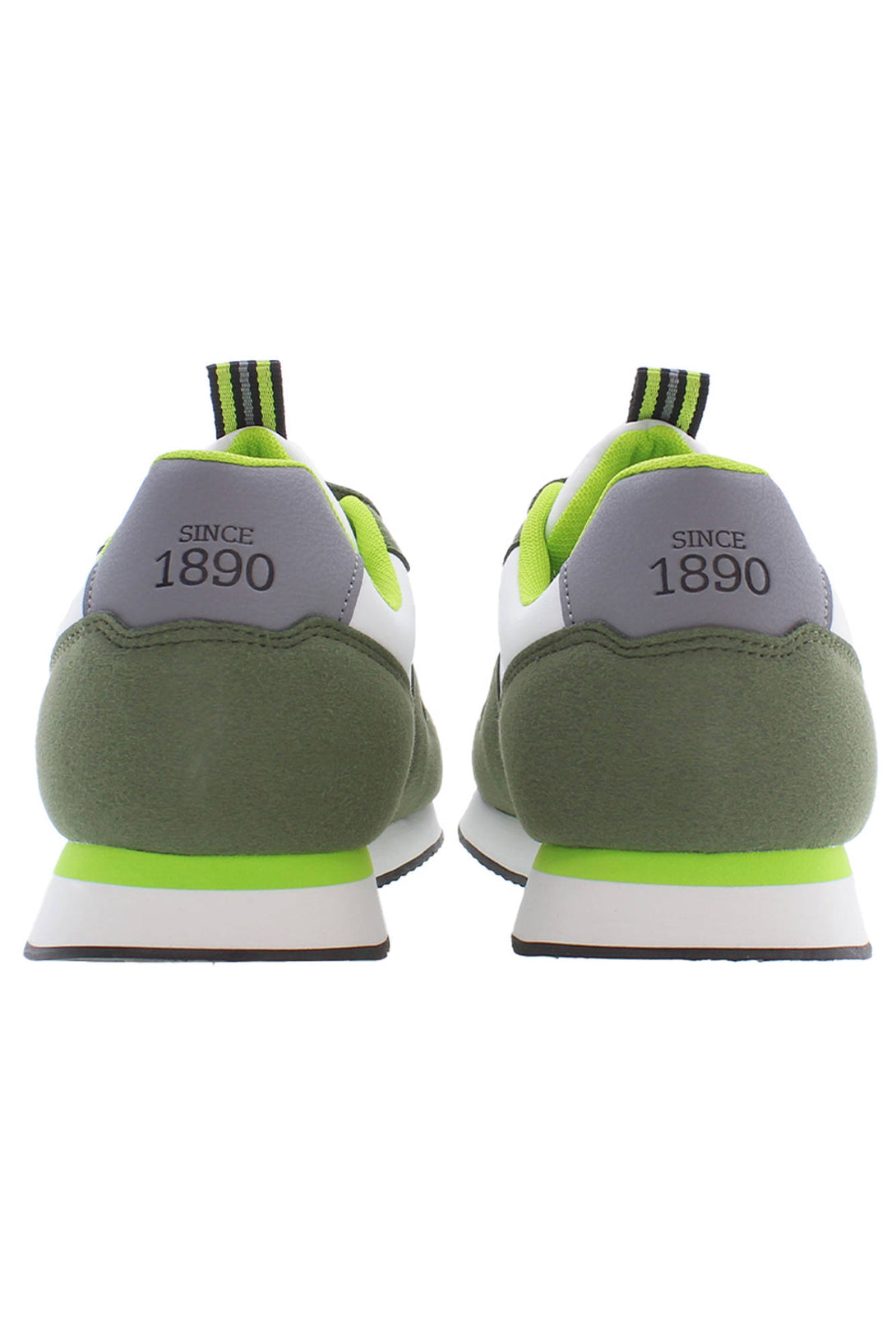 U S Polo Best Price Baskets Homme Vert - stylesgateway