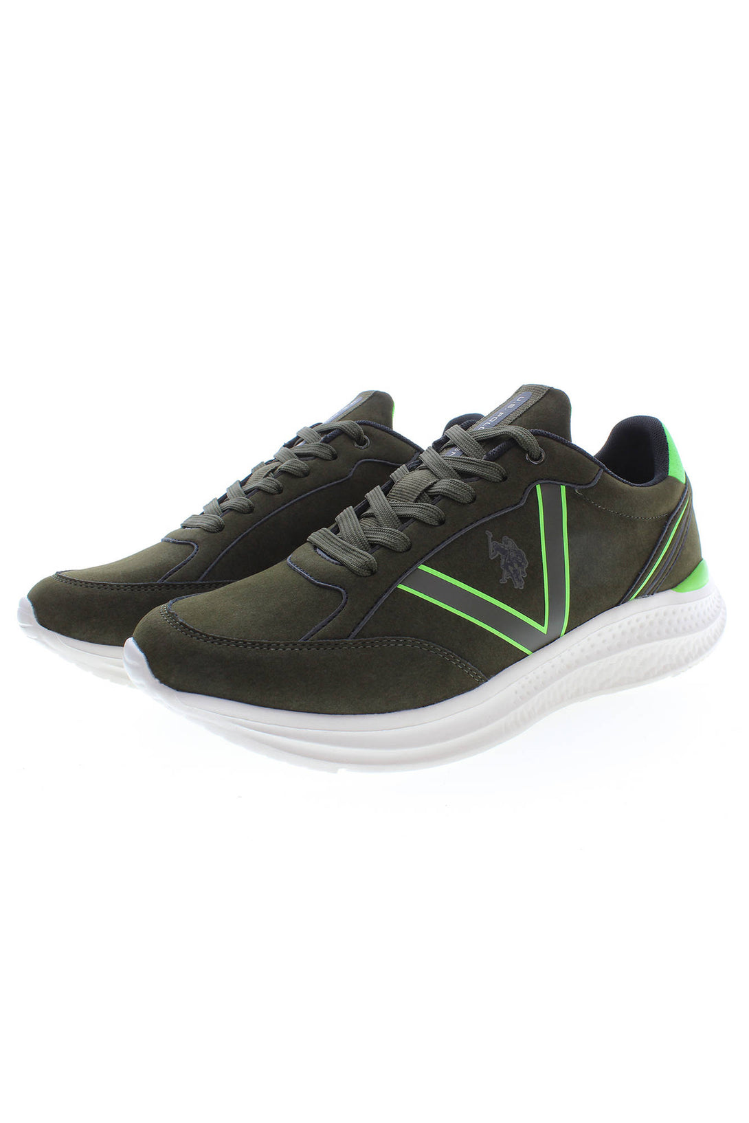 U S Polo Best Price Baskets Homme Vert - stylesgateway