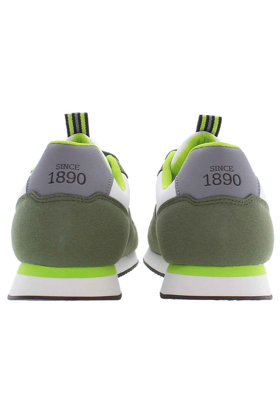 U S Polo Best Price Baskets Homme Vert - stylesgateway