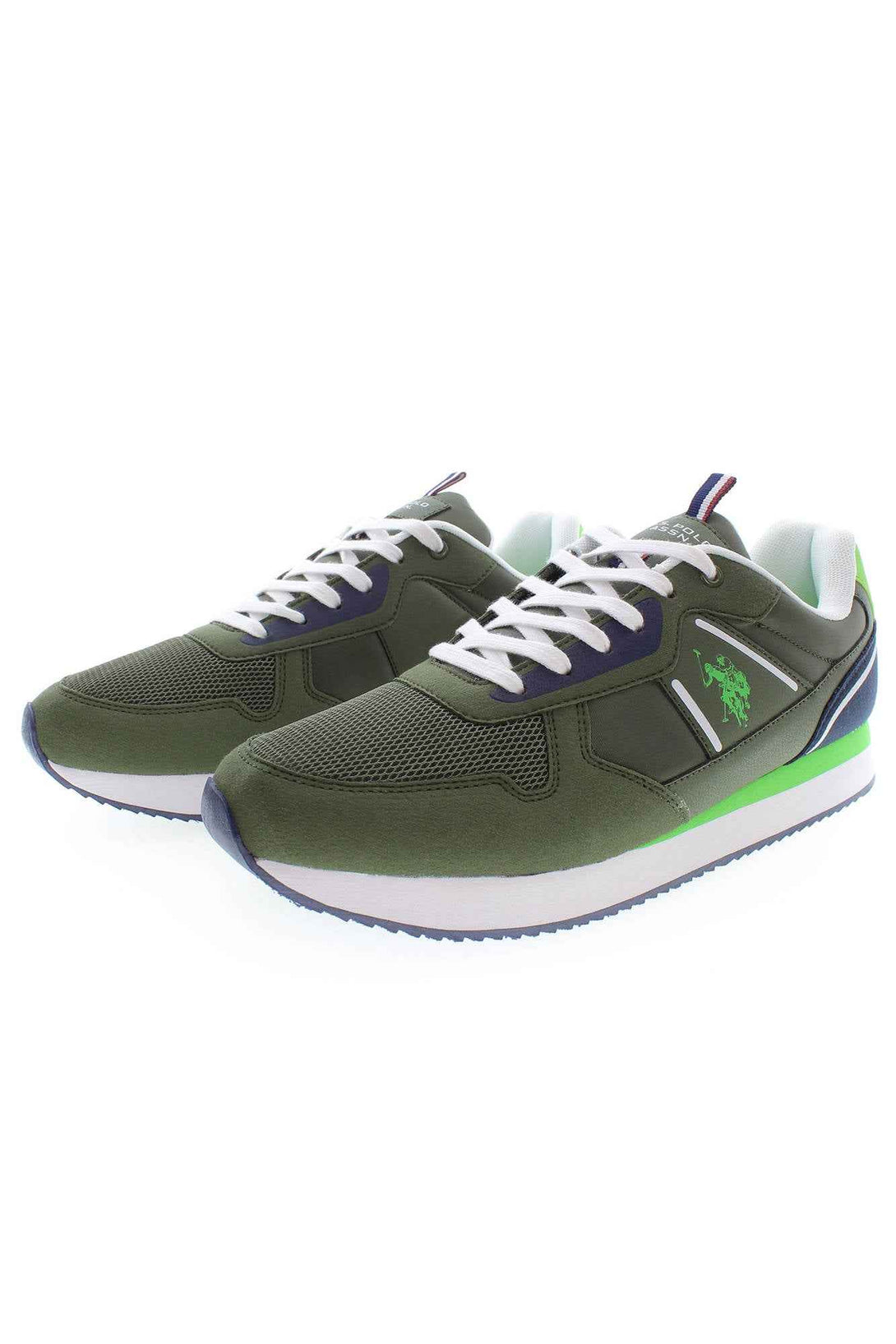 U S Polo Best Price Baskets Homme Vert - stylesgateway