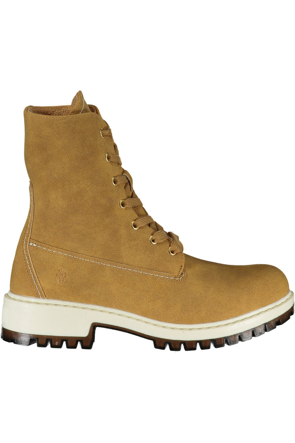 U S Polo Best Price Bottines Femme Marron - stylesgateway