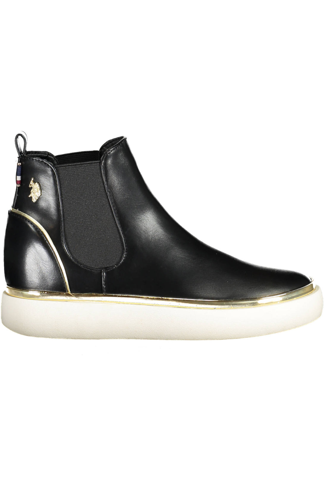 U S Polo Best Price Bottines Femme Noir - stylesgateway