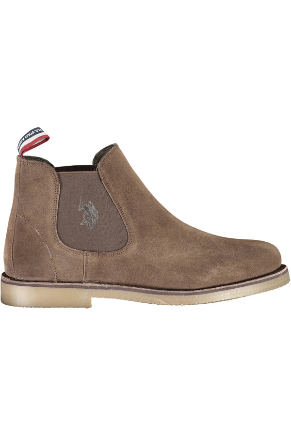 U S Polo Best Price Bottines Homme Marron - stylesgateway