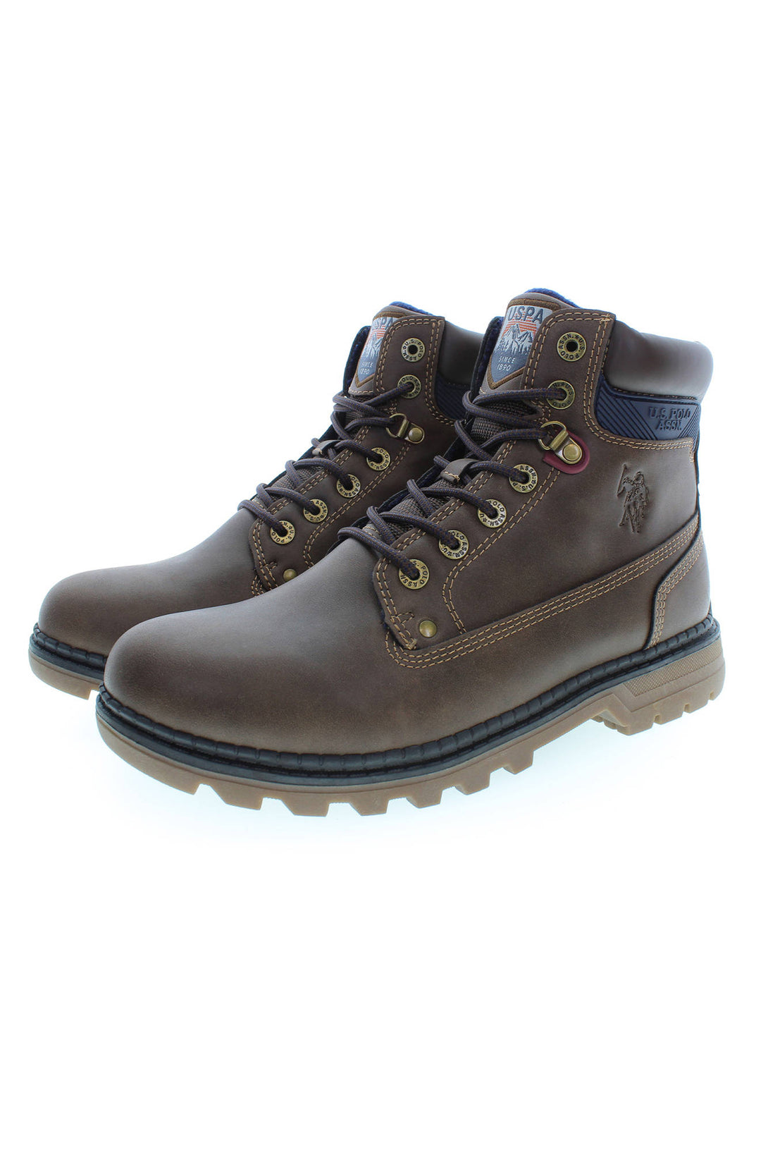 U S Polo Best Price Bottines Homme Marron - stylesgateway