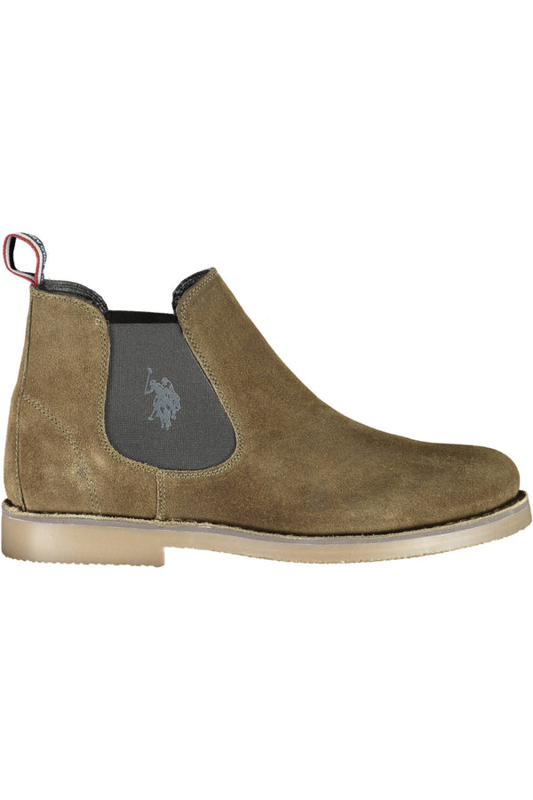 U S Polo Best Price Bottines Homme Vert - stylesgateway