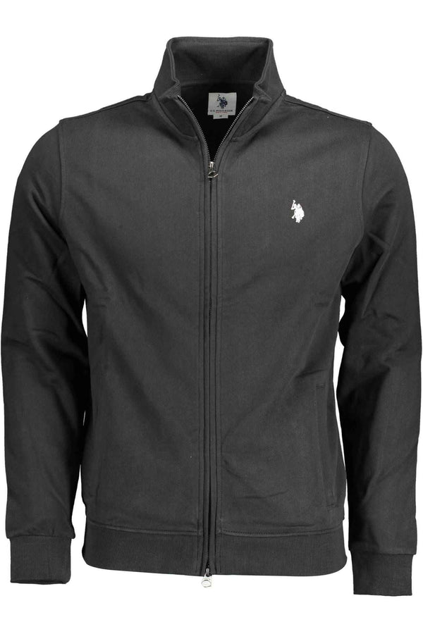 U S Polo Sweatshirts Homme Noir - stylesgateway