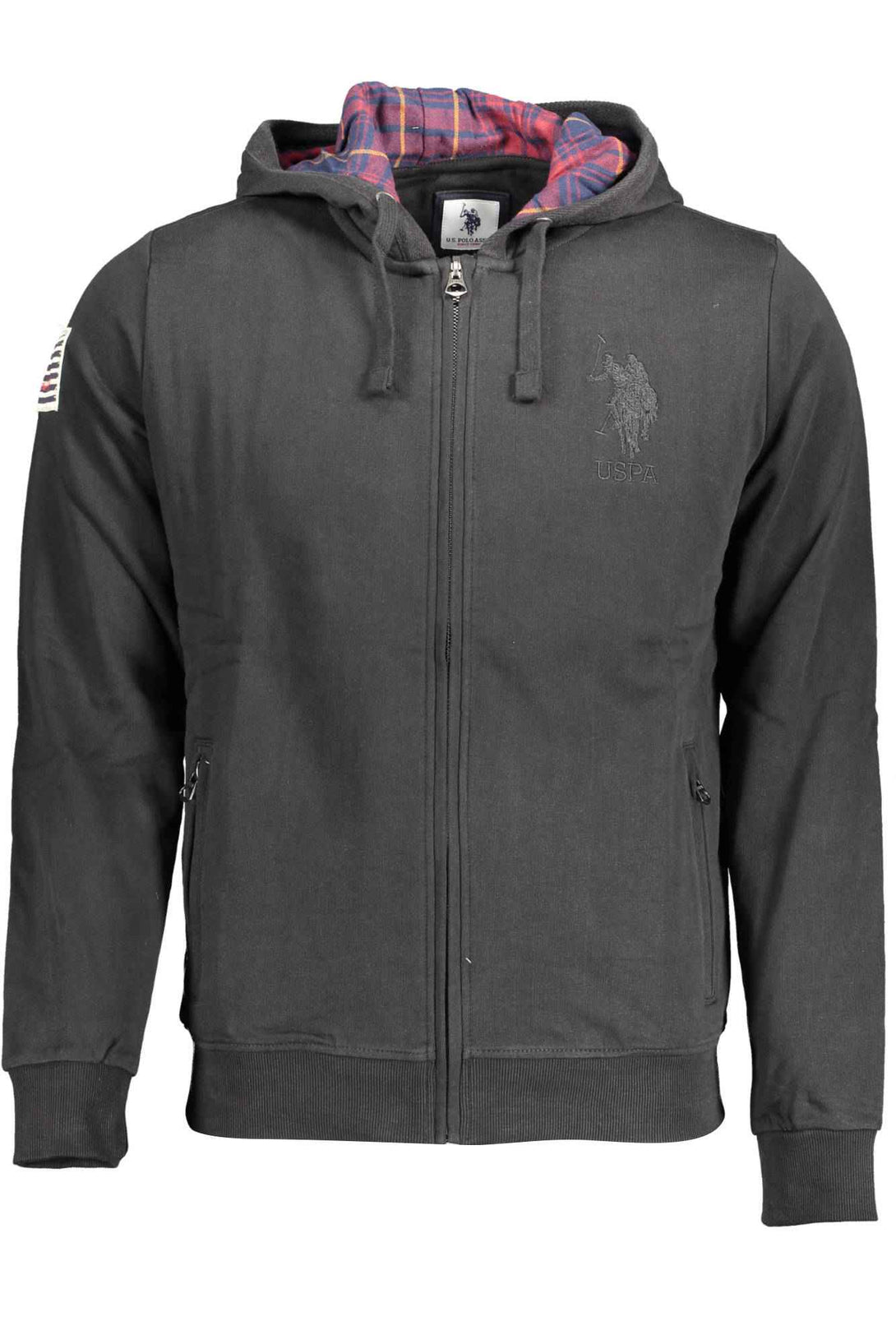 U S Polo Sweatshirts Homme Noir - stylesgateway