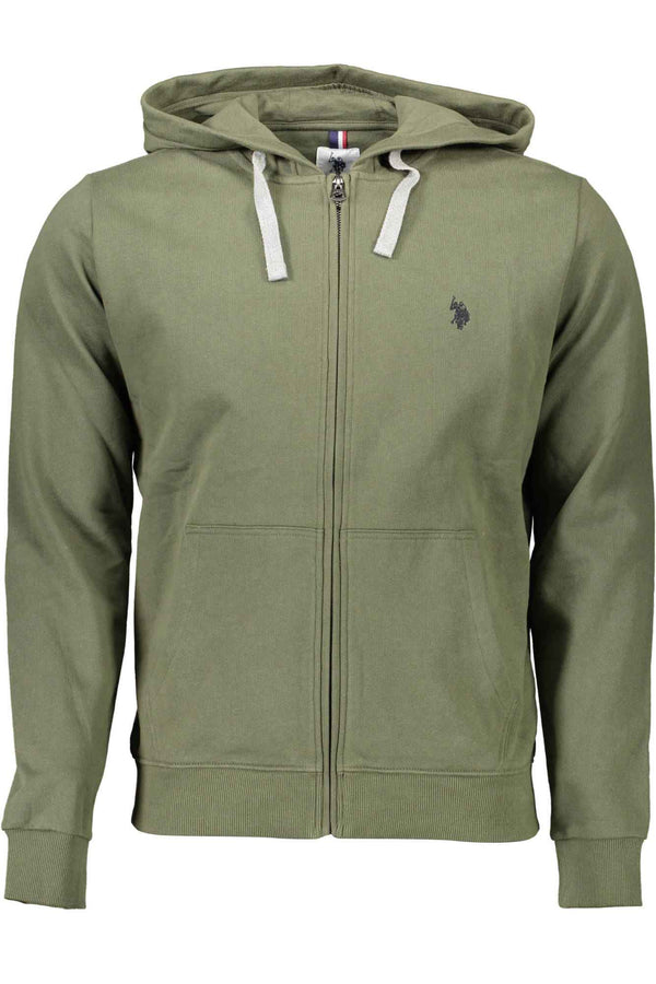 U S Polo Sweatshirts Homme Vert - stylesgateway